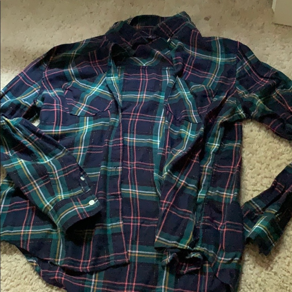 flannel top